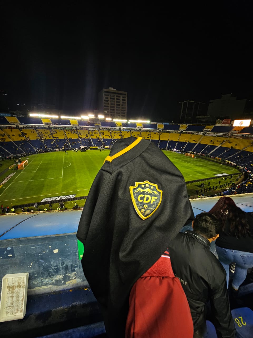 CDF presente en Estadio Azul